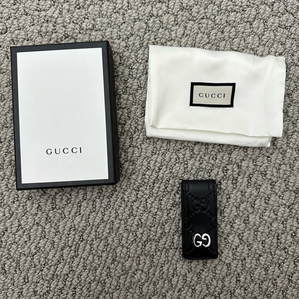 Gucci Guccissima Money Clip